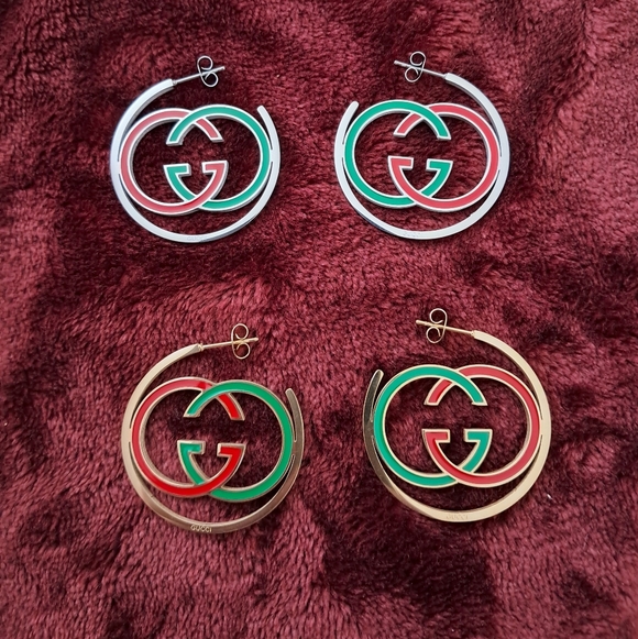 fashion desighn Jewelry - Fashion Desighn Green and Red Earrings